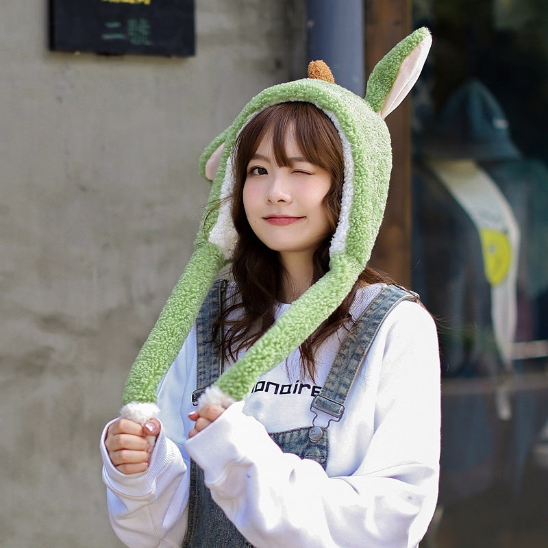 Cute Winter Warm Earmuffs Children's Parent-child Hats