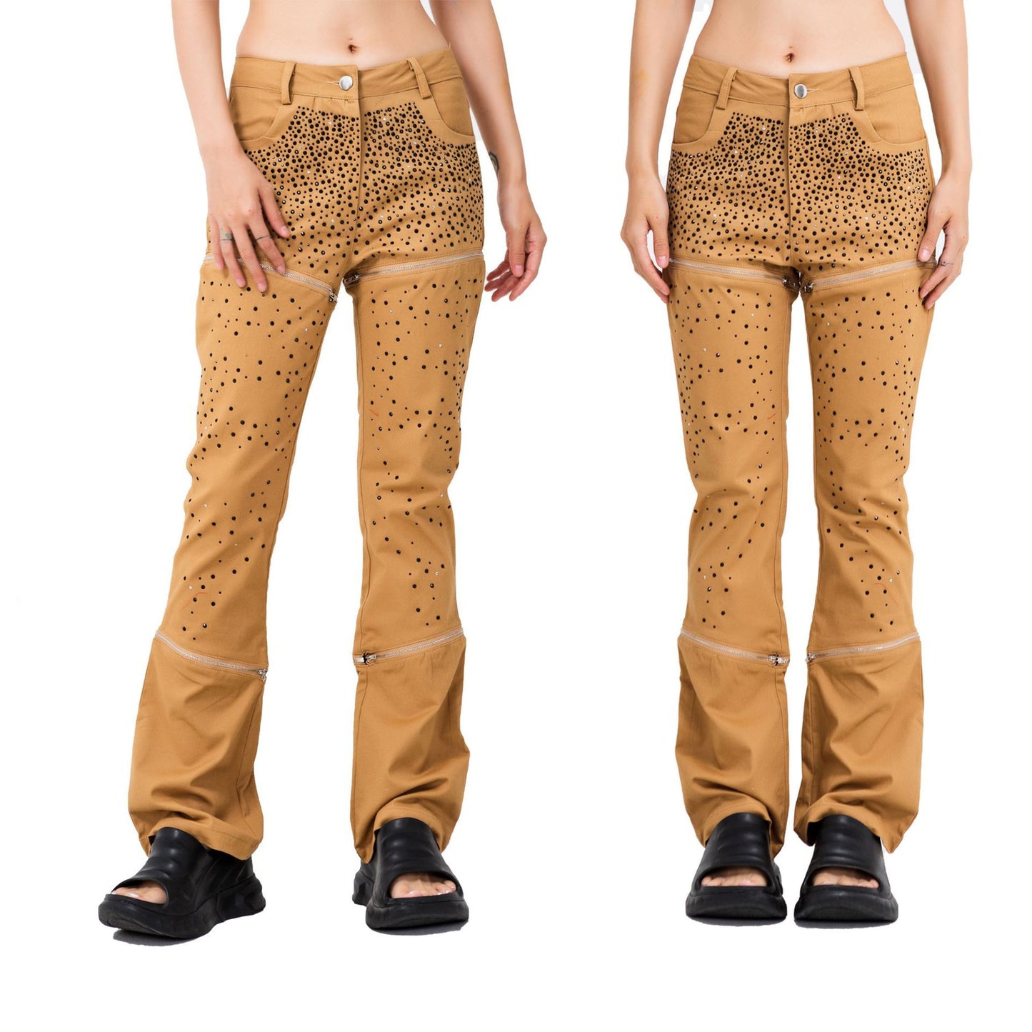 Fashion Micro Horn Casual Trousers For Women