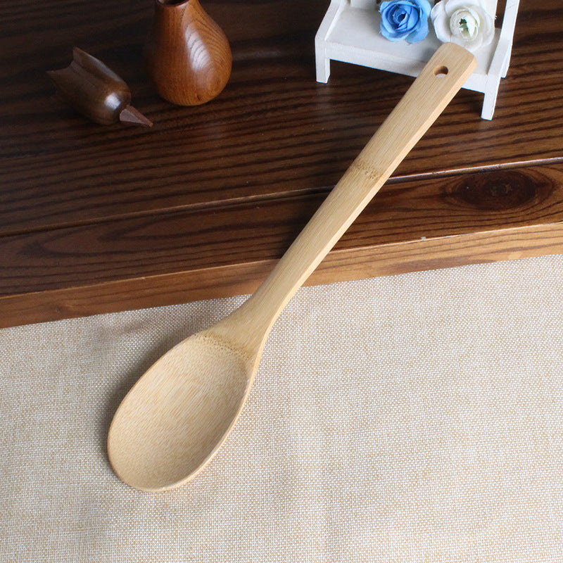 Bamboo Cooking Spatula Non-stick Pan