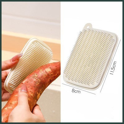 Fruit And Vegetable Cleaning Brush Kitchen Washing Potatoes