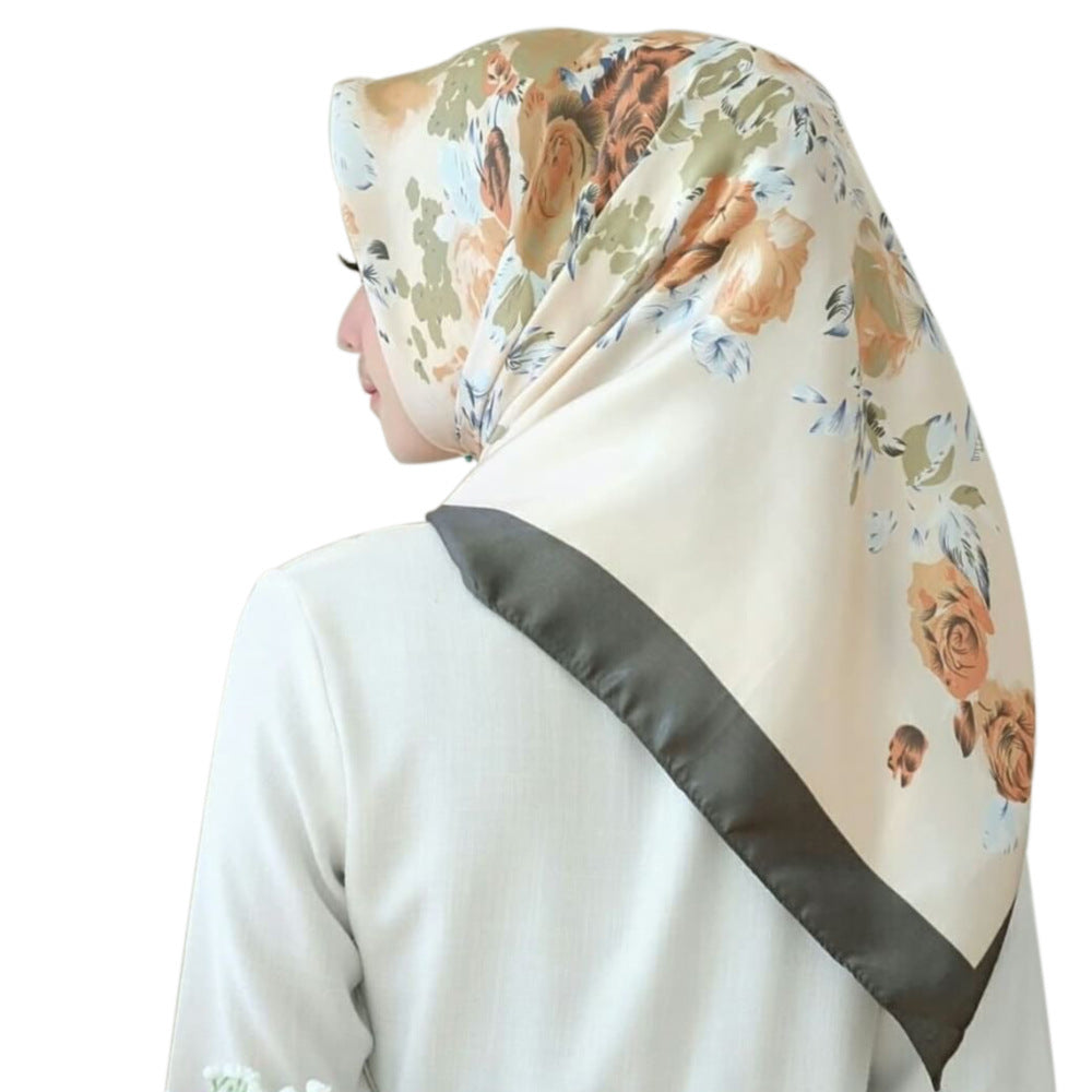 Big Square Scarf Fashion Simulation Silk Scarf