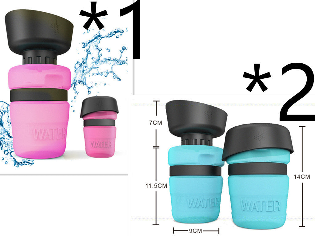 New Improved Creative Pet Water Bottle Sports Squeeze Travel Cup