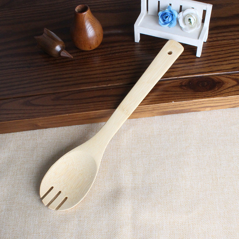 Bamboo Cooking Spatula Non-stick Pan