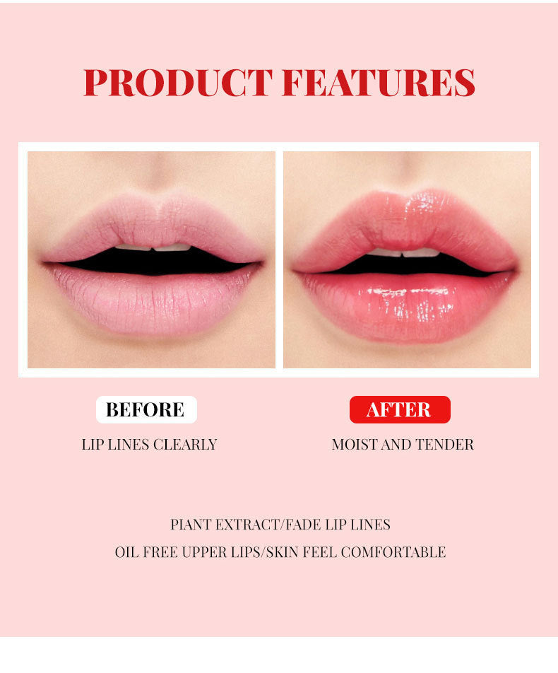 Temperature Change Fruit Lip Gloss Mirror Water Light Lip Lacquer