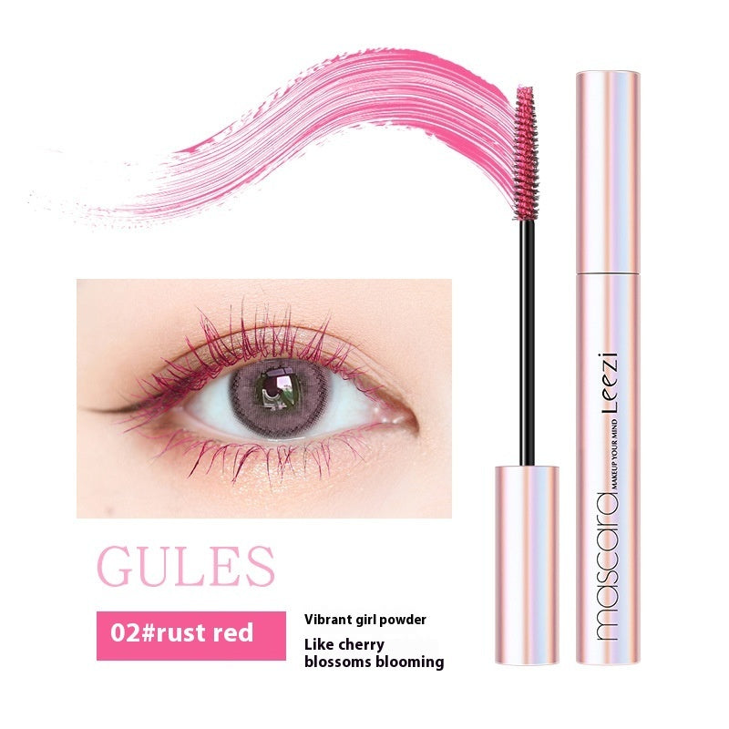 Artistic Painted Color Mascara Curly Long