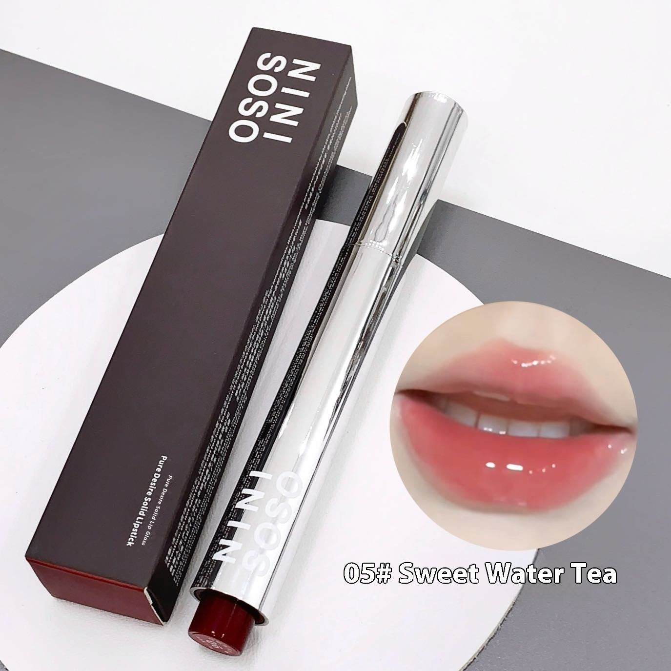 Pure Color-fixing Lip Gloss Solid Lipstick