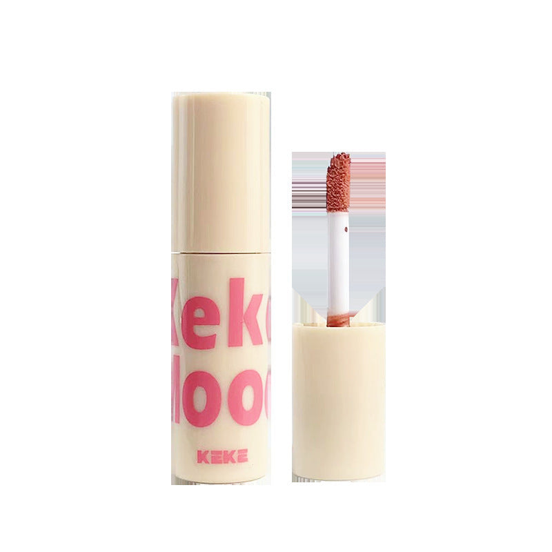 Mousse Velvet Lip Mud Matte Finish Velvet White Lip Gloss