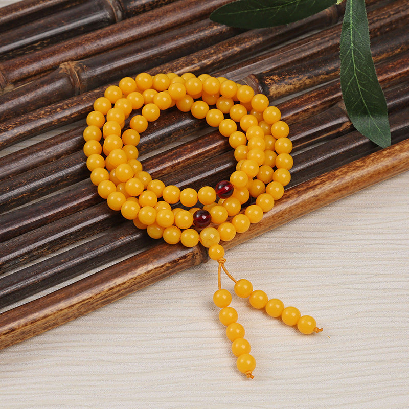 Non-natural Beeswax Beads Bracelet