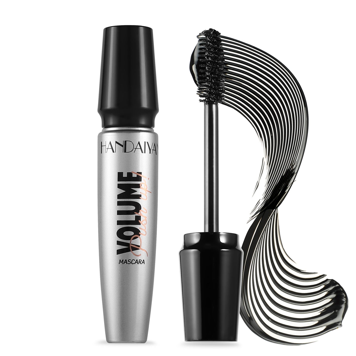 Mascara Waterproof Not Smudge Long Thick Curling