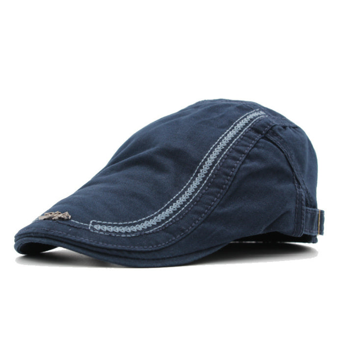 Men's Autumn And Winter New Sun Protection Sun-poof Peaked Cap