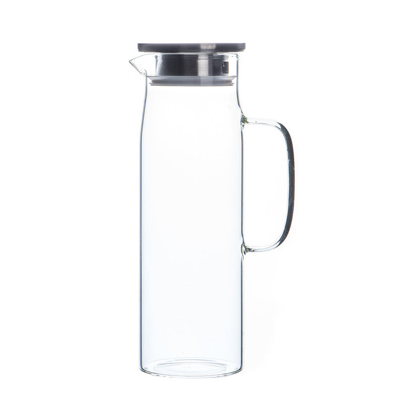 Household Large Capacity Glass Cold Water Bottle