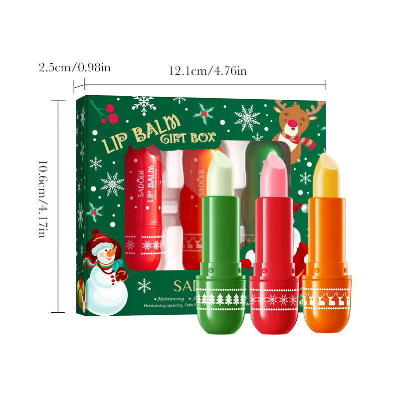 Full English Christmas Moisturizing Lipstick Gift Box