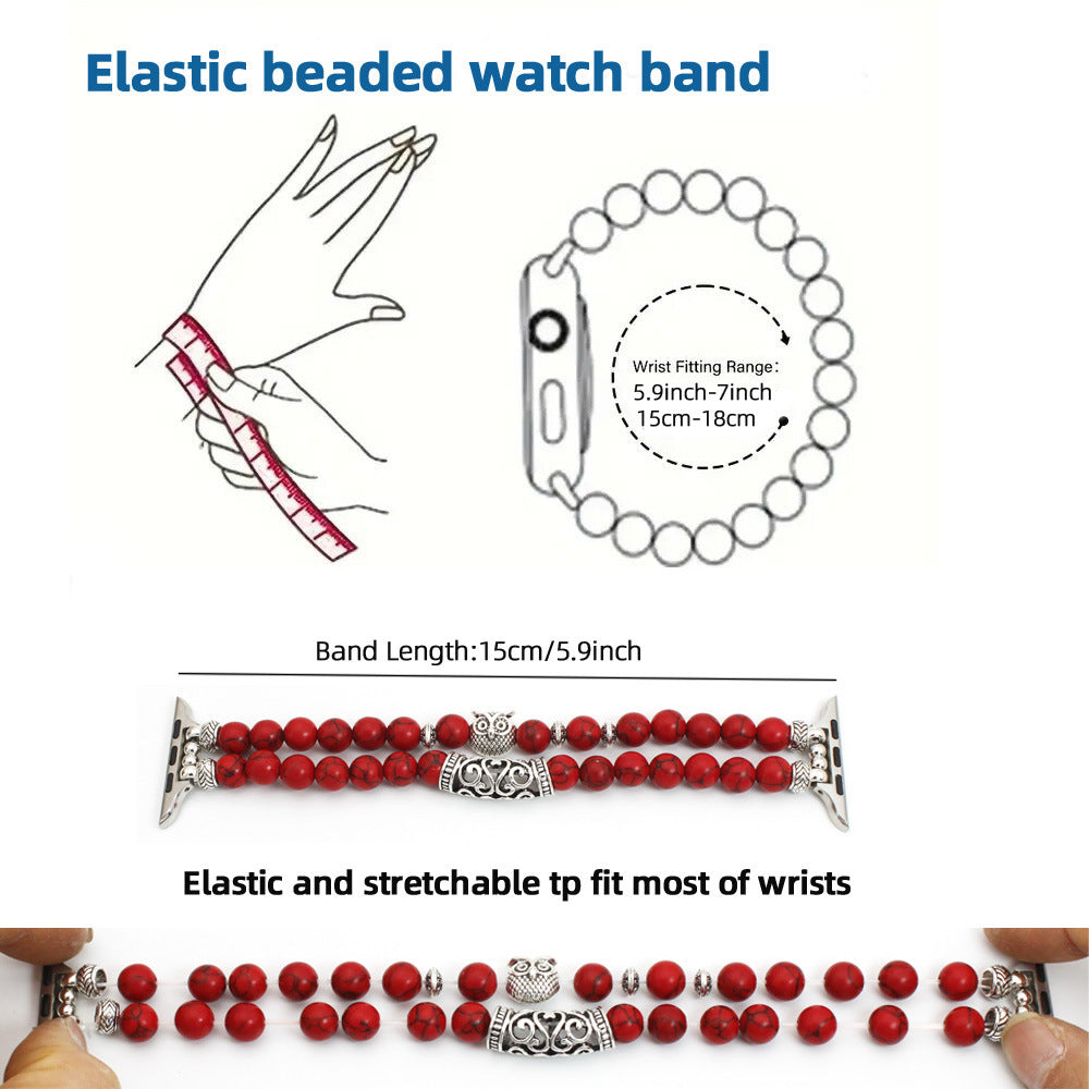 Watch Beads String Watch Bracelet