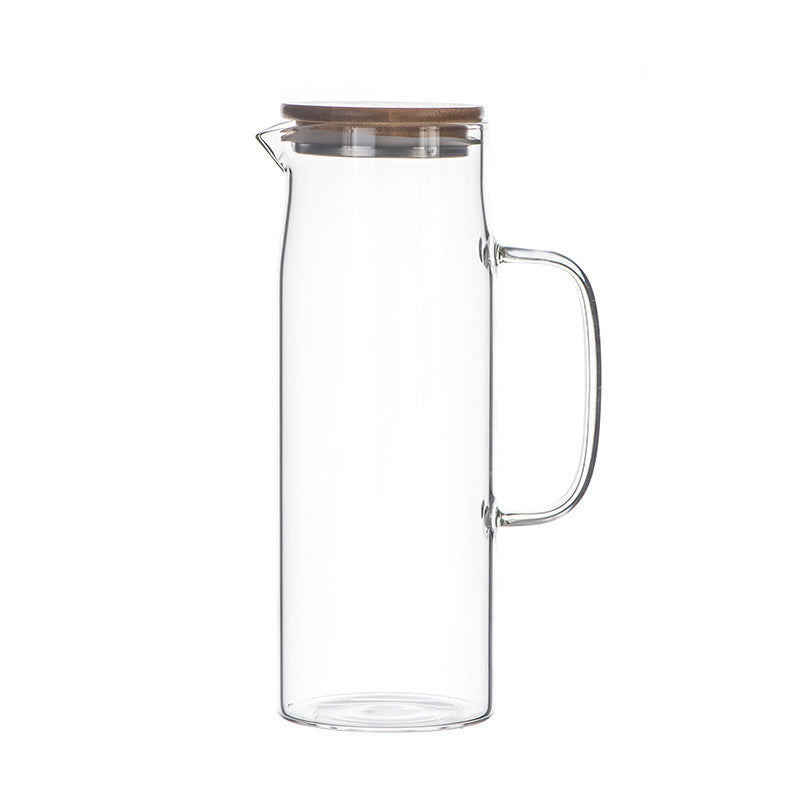 Household Large Capacity Glass Cold Water Bottle