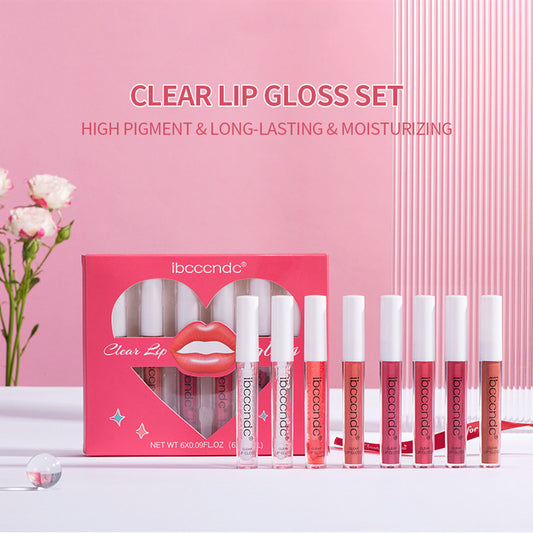 Transparent Lip Gloss Suit Liquid Lipstick