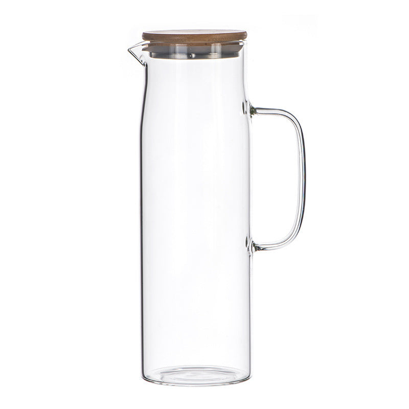 Household Large Capacity Glass Cold Water Bottle