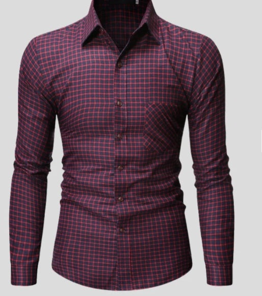 New Foreign Trade Men's Casual Shirts