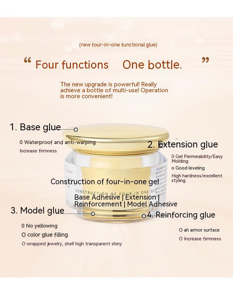 Nail Multi-functional Construction Base Gel Extension Shaping