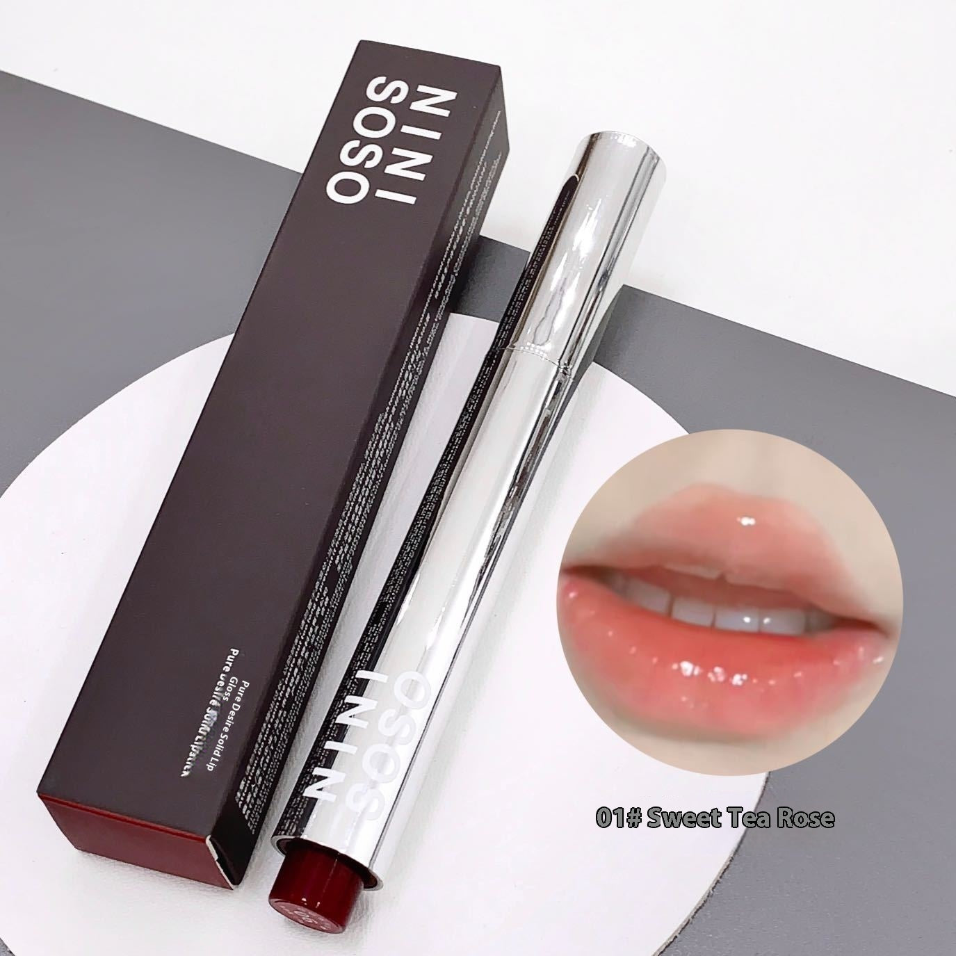 Pure Color-fixing Lip Gloss Solid Lipstick