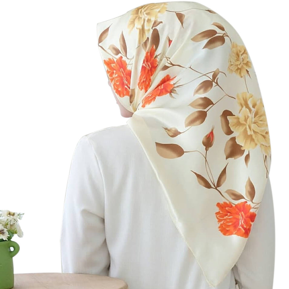 Big Square Scarf Fashion Simulation Silk Scarf