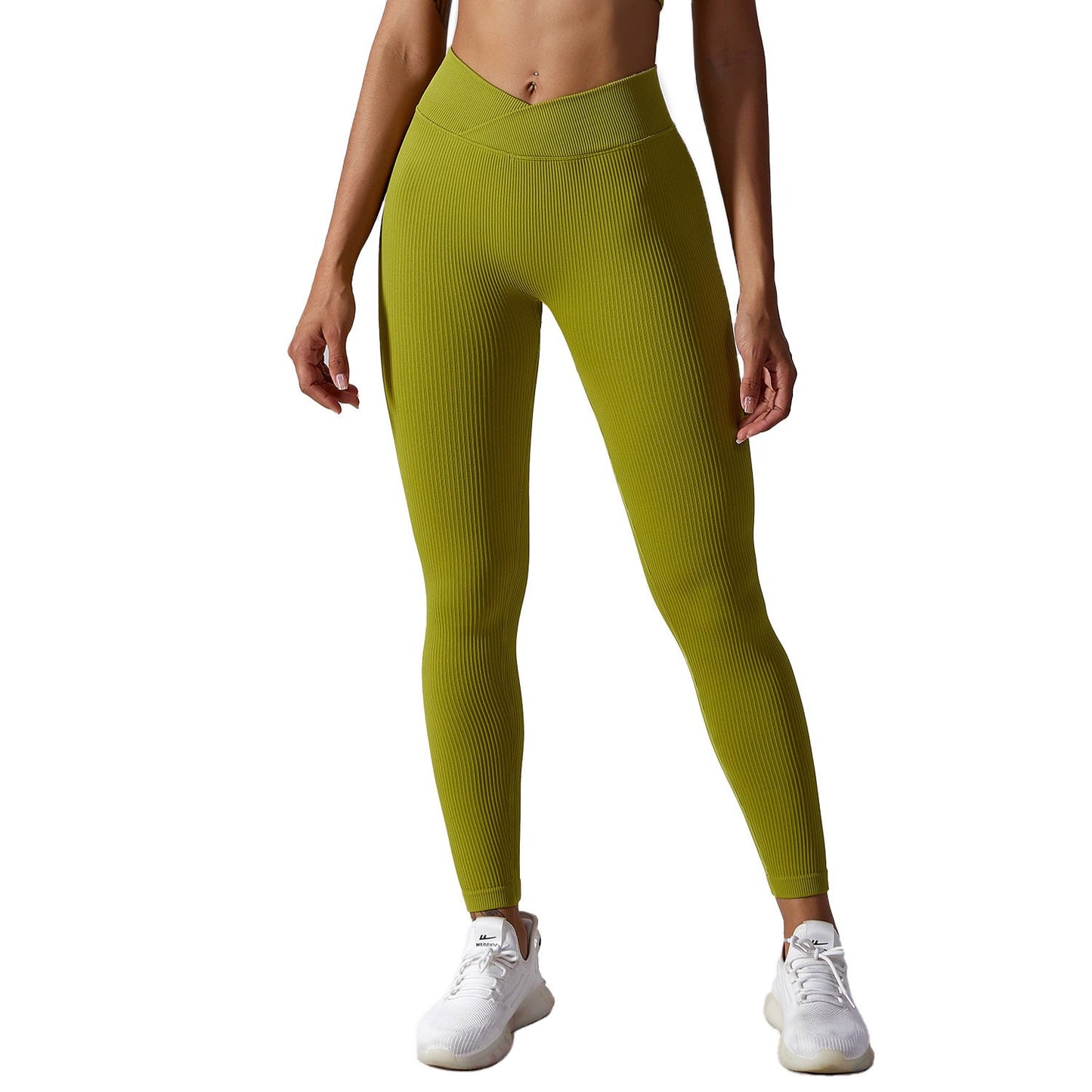 Seamless Tight Yoga Pants Women's Quick-drying High-waist Running Sports Pants Peach Hip Hip-lifting Fitness Pants