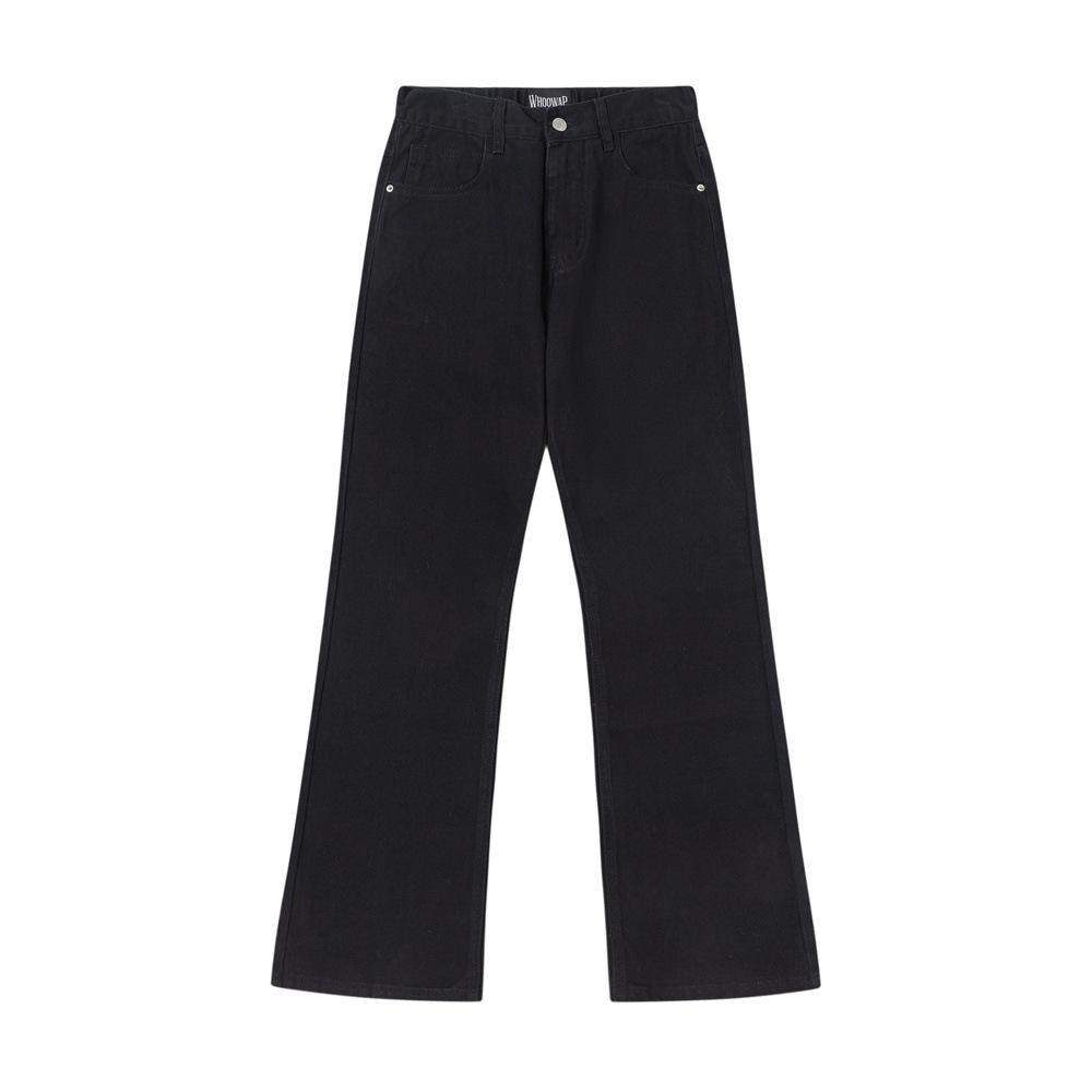 Micro-horn Trendy Brand Men's Solid Color Simple All-match Loose Wide-leg Pants American Style Hippie Casual Pants