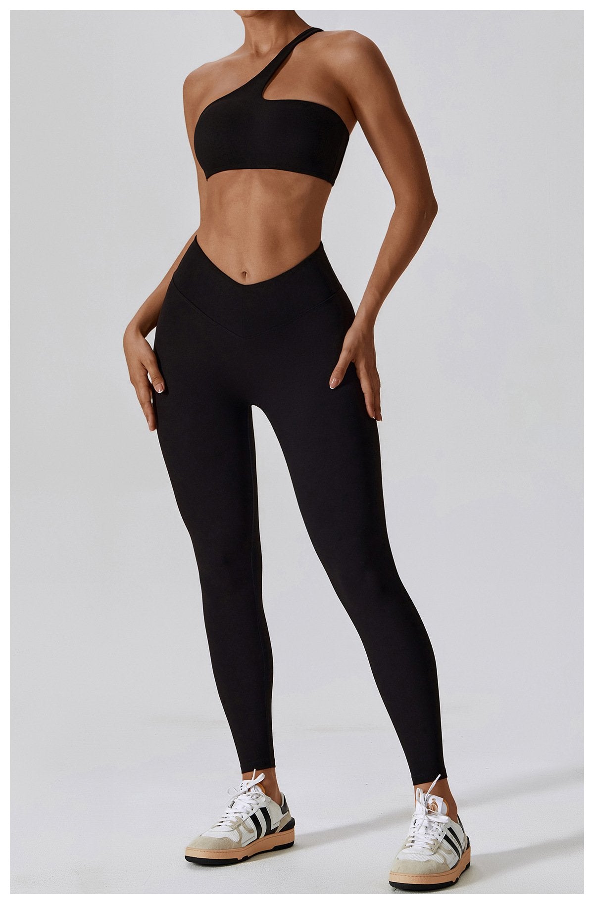 High Waist Abdominal Hip Lifting Naked Yoga Pants Quick-drying Fitness Running Pants Outer Wear Tight Sports Pants 8110