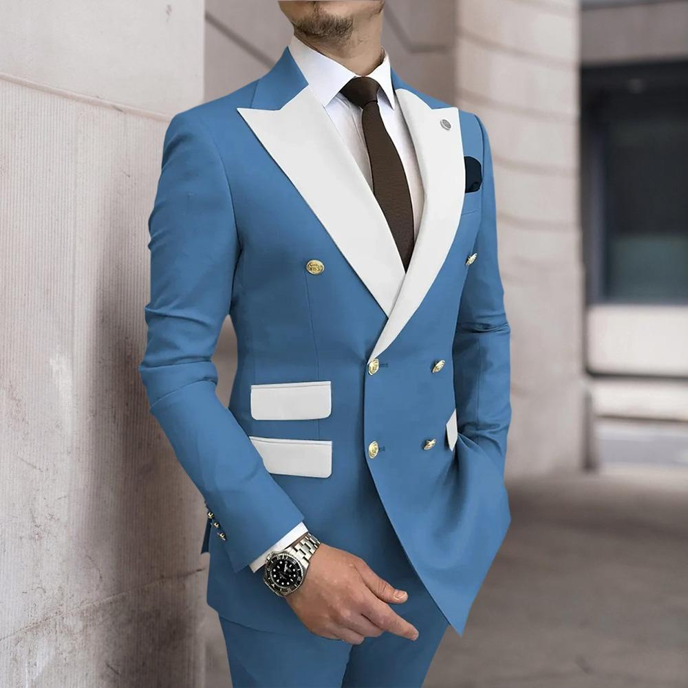 Spring And Autumn Youth Slim-fit Suit Suit Men's Suit Men's Suit Wedding Dress Best Man Group Dress Youth