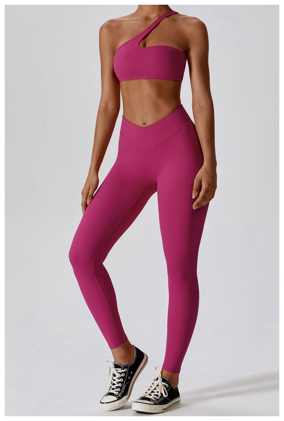 High Waist Abdominal Hip Lifting Naked Yoga Pants Quick-drying Fitness Running Pants Outer Wear Tight Sports Pants 8110