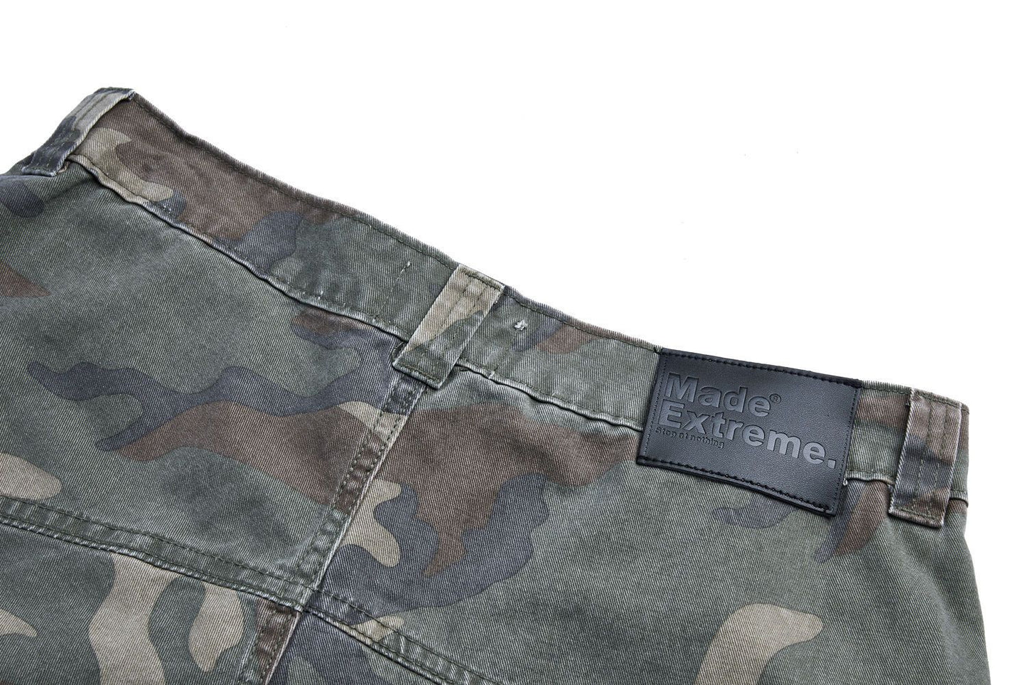 Original American Style Maple Leaf Retro Multi-Pocket Overalls Street Loose Camouflage Trousers