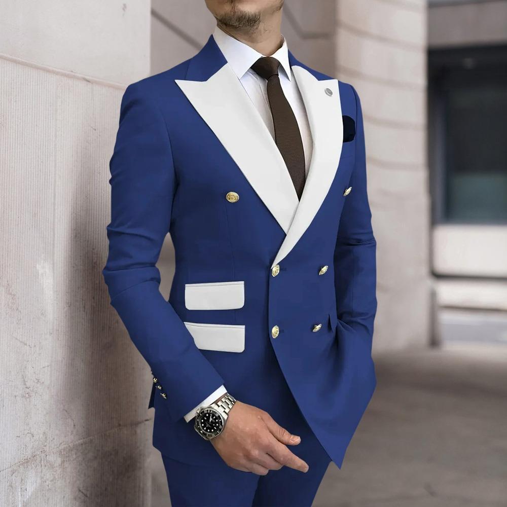 Spring And Autumn Youth Slim-fit Suit Suit Men's Suit Men's Suit Wedding Dress Best Man Group Dress Youth